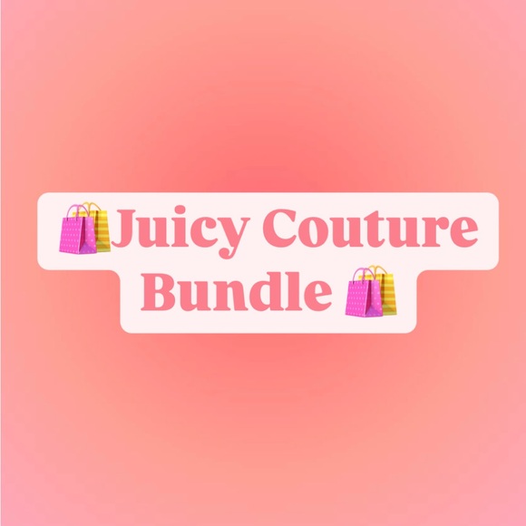 4 Sets of Juicy Couture Tracksuits
